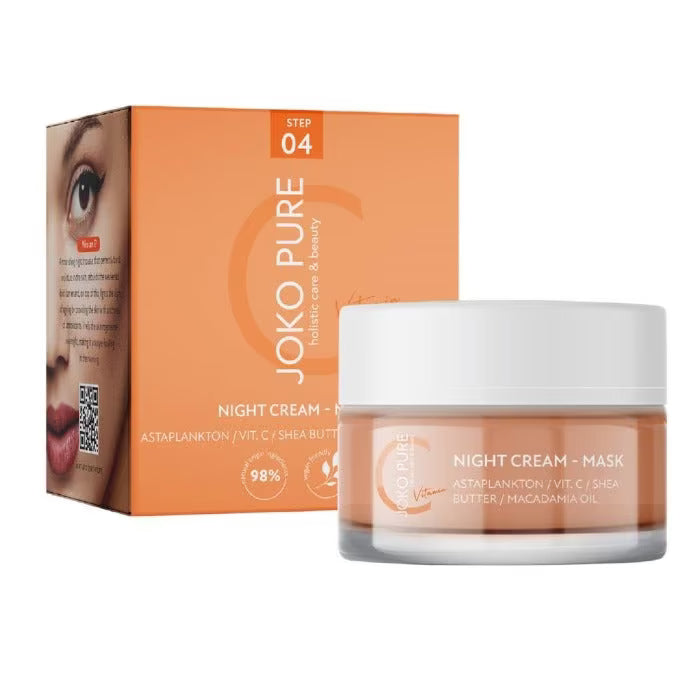 قناع كريم الليل جوكو بيور فيتامين سي 50 مل