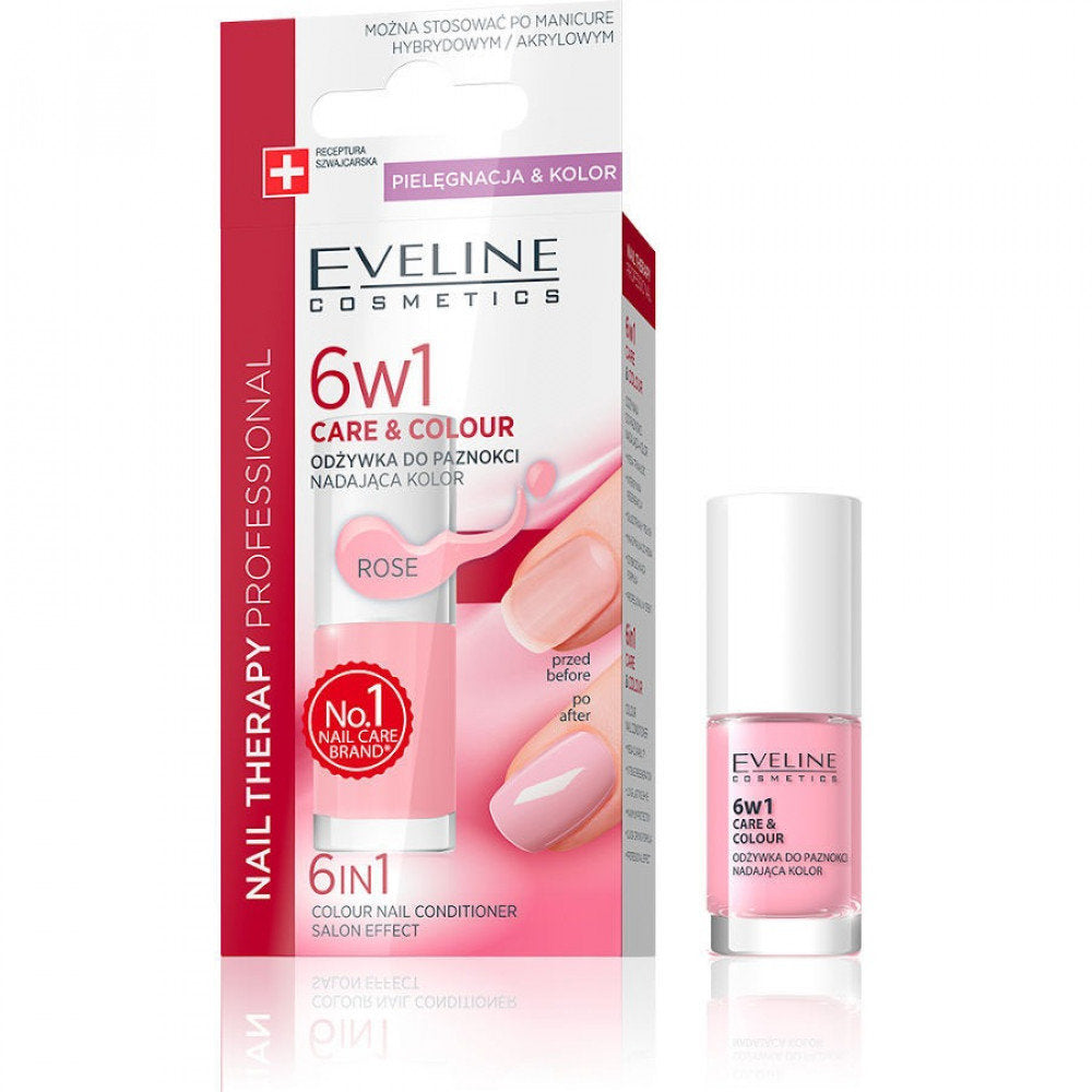 Eveline Nail Therapy 12 Ml Rose