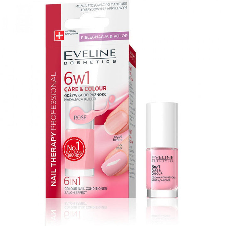Eveline Nail Therapy 12 Ml Rose