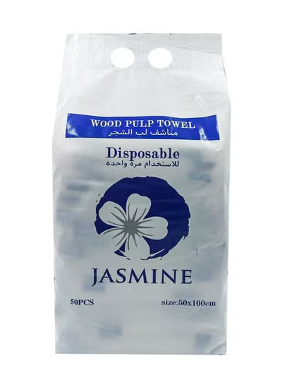Jasmine Disposable Towels - 30X60 Cm - 50 Pcs