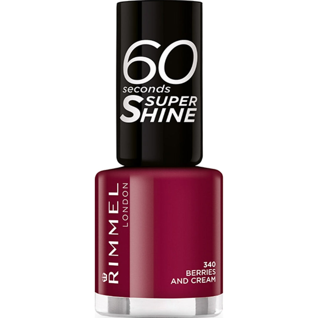 Rimmel London 340 Berries And Cream Nail Polish 34Ml