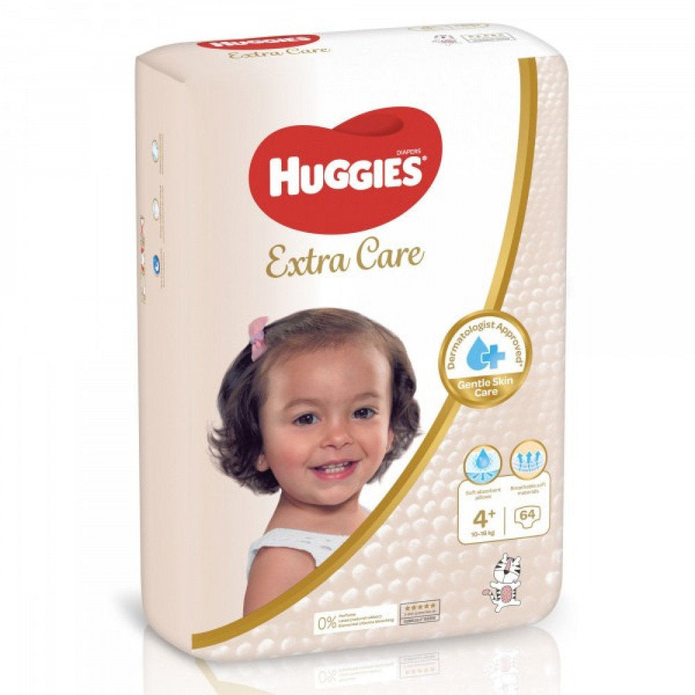 Diapers 64 Pcs Huggies No 4 Plus