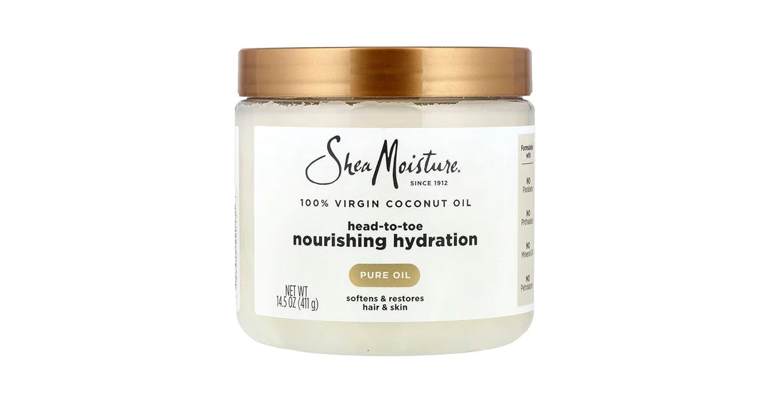 Shea Moisture Head To Toe Nourishing Hydration 100% Extra Virgin Coconut Oil 95Ml