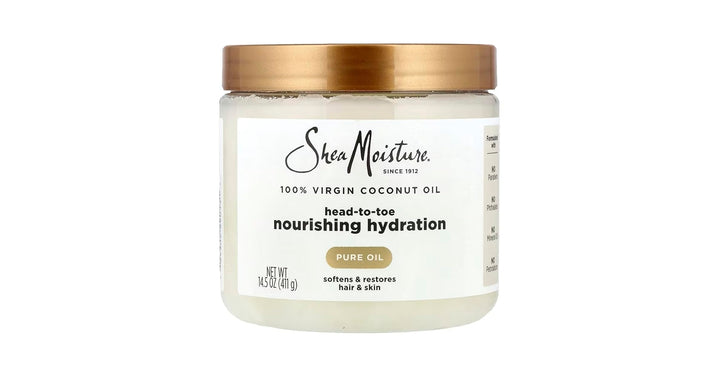 Shea Moisture Head To Toe Nourishing Hydration 100% Extra Virgin Coconut Oil 95Ml
