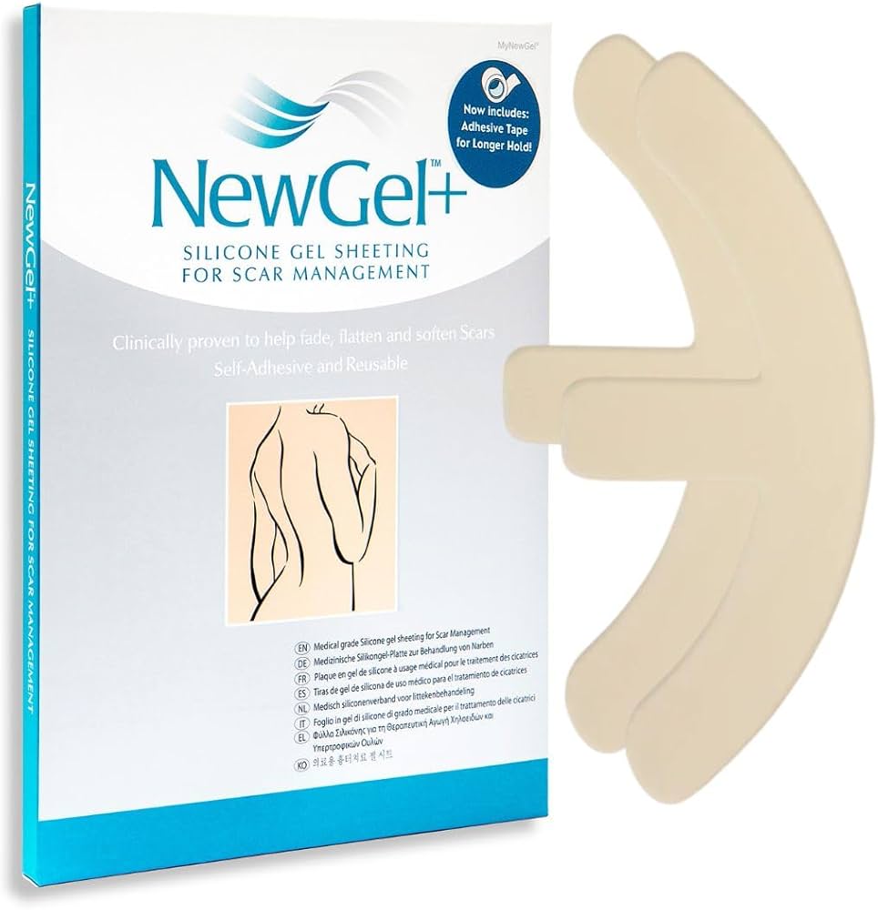 NewGel+ clear Breast Anchor Sheet 2 piece / pack