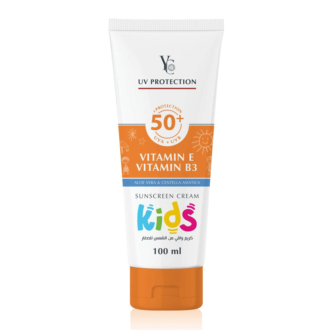 yc sunscreen cream 50-kids uva uvb 100-ml