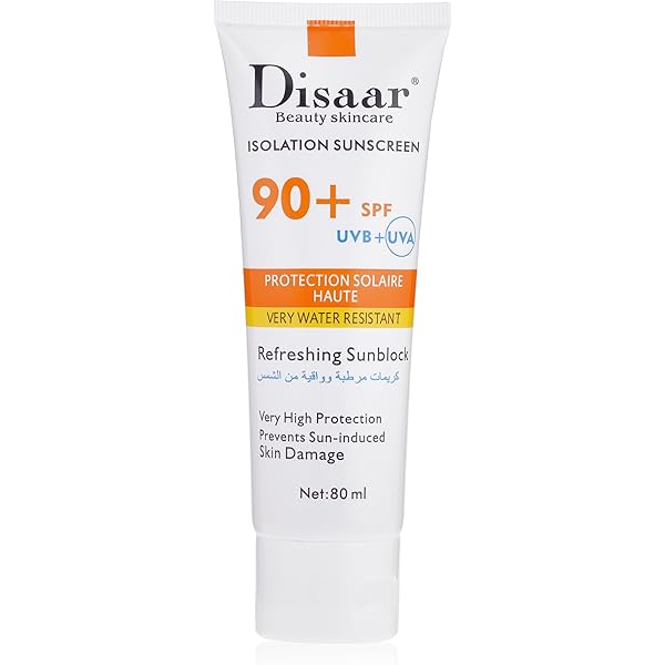 DISAR SPF 90+ sunscreen cream for intense sun exposure from MALSA
High protection DISAR sunscreen SPF 90+ suitable for GCC climate