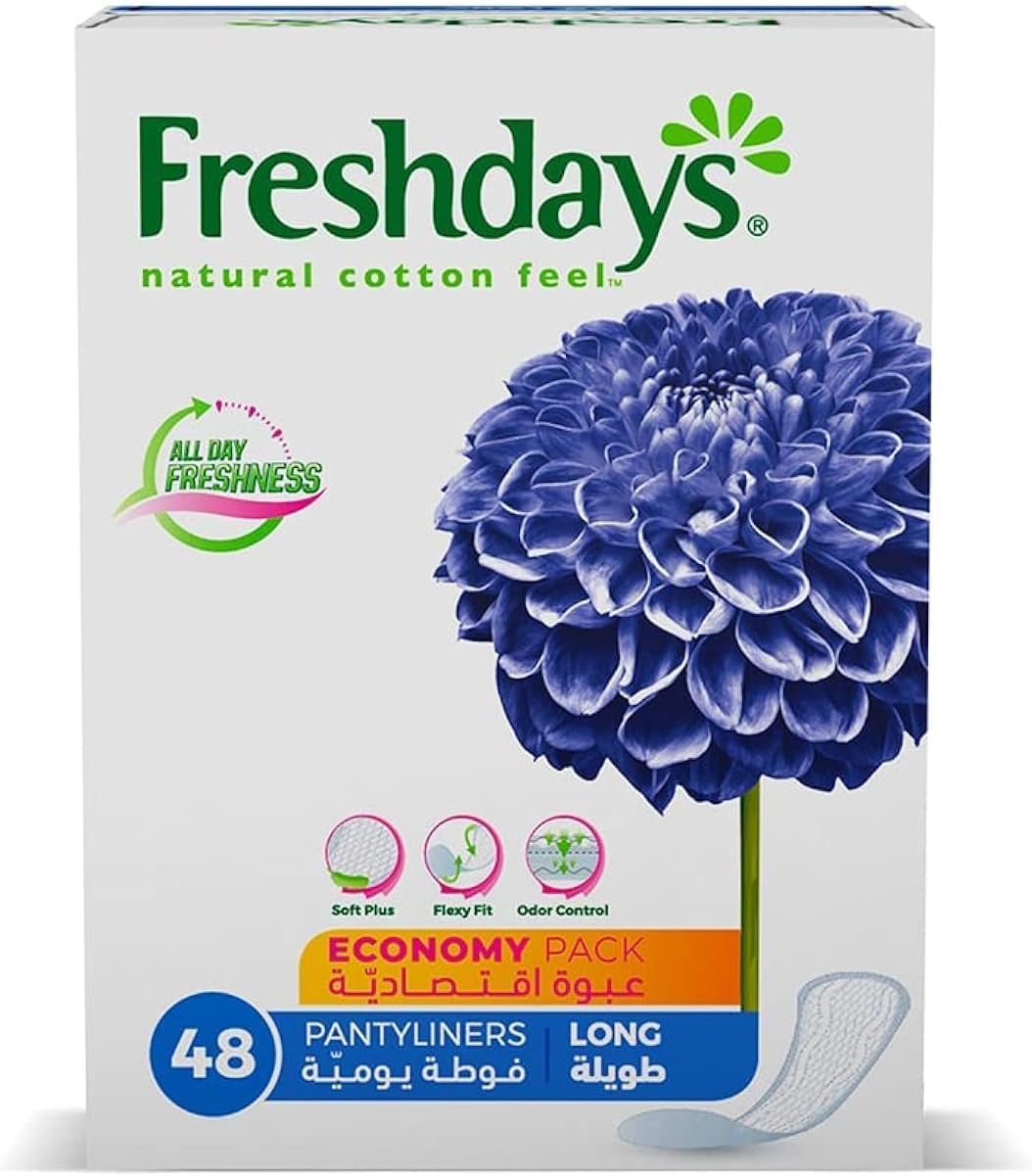 فريشدايز فوط صحية يومية لونغو 48 فوطة صحية