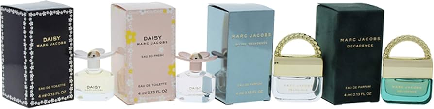 Marc Jacobs Mini Gift Set 4 Piece( Decadence Edp 4Ml + Daisy Edt 4Ml)