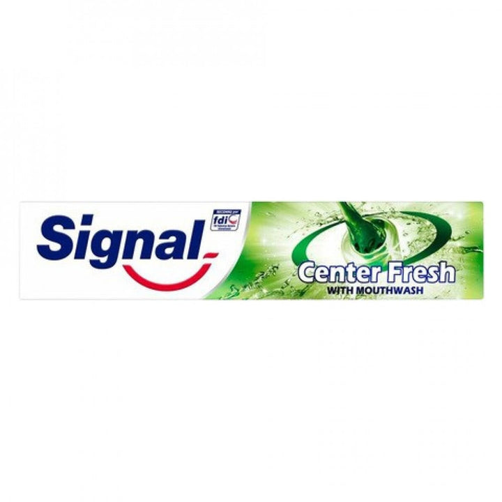 Signal Center Fresh With Mouthwash 100Ml