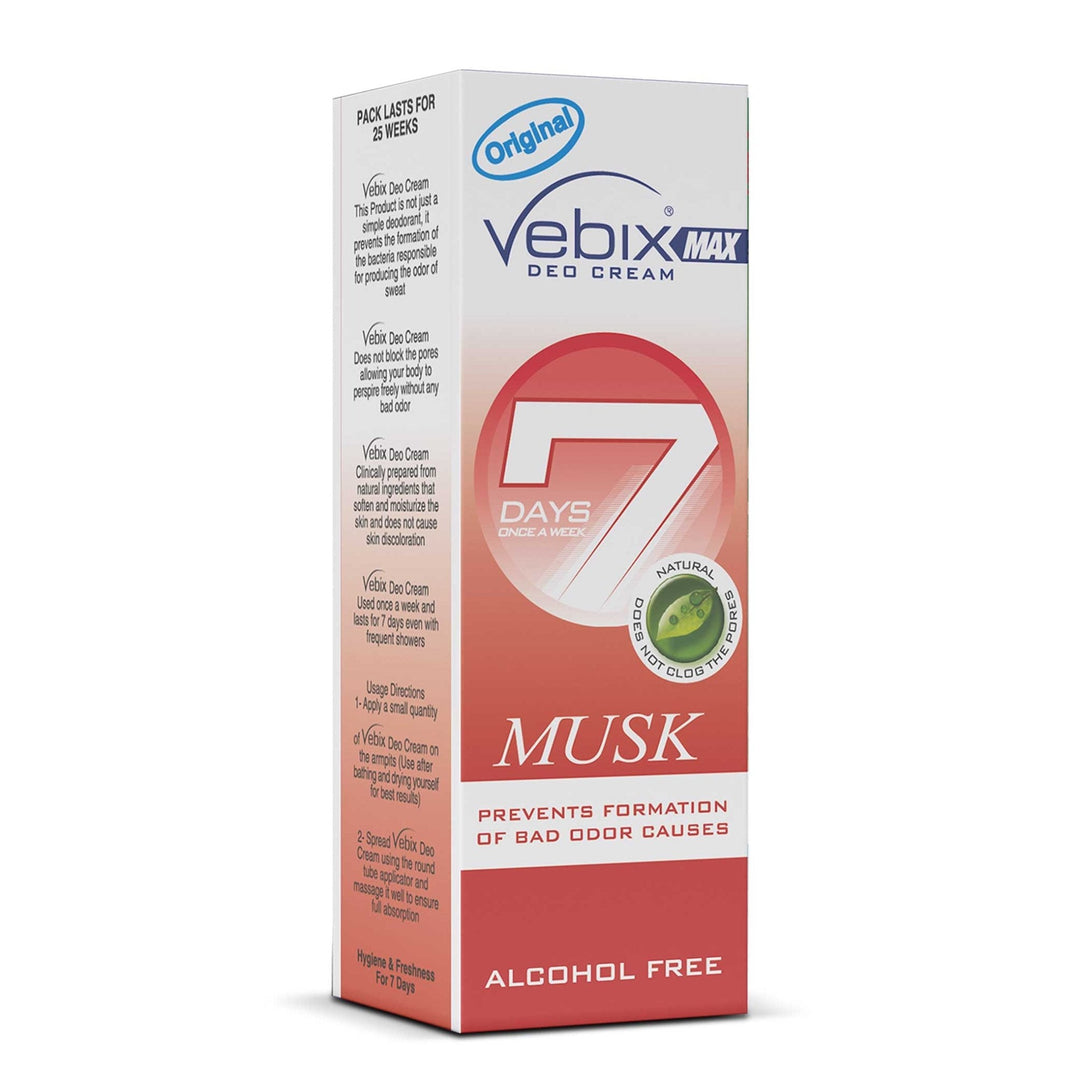 Vebix Deo Musk Deodorant Cream 25Ml