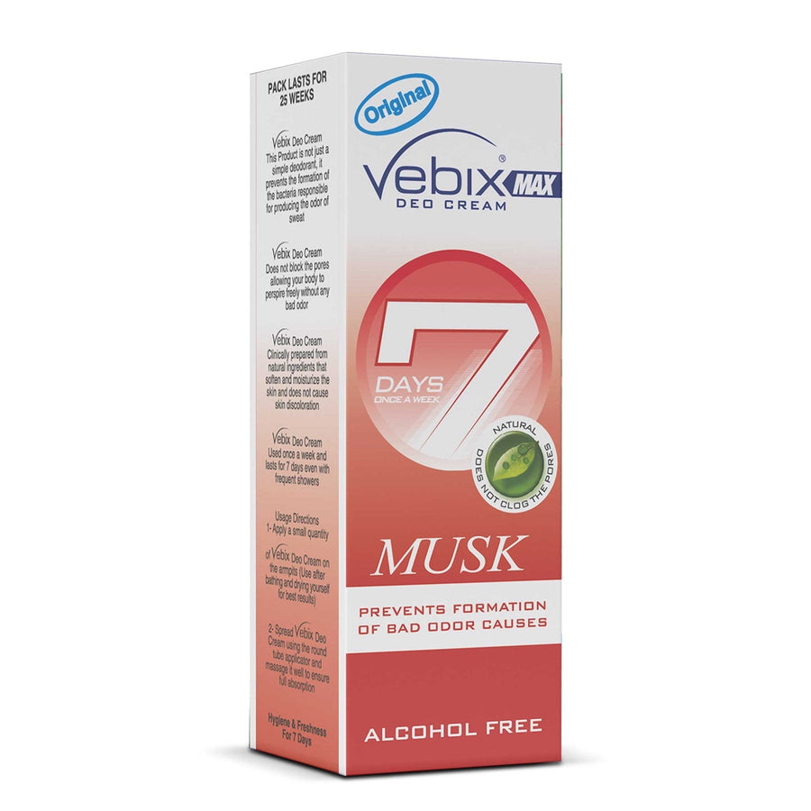 Vebix Deo Musk Deodorant Cream 25Ml