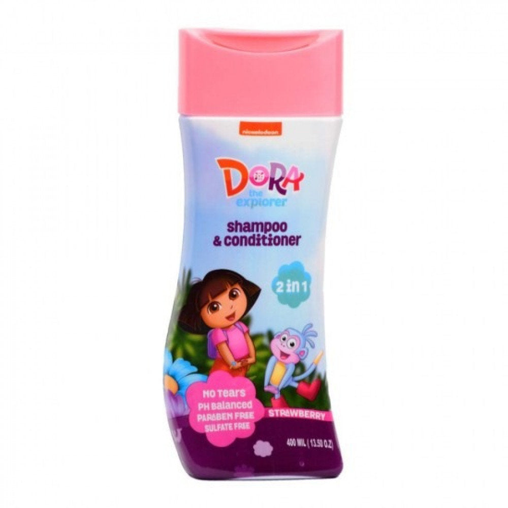 Dora Shampoo & Conditioner 2 In 1 Strawberry 400Ml