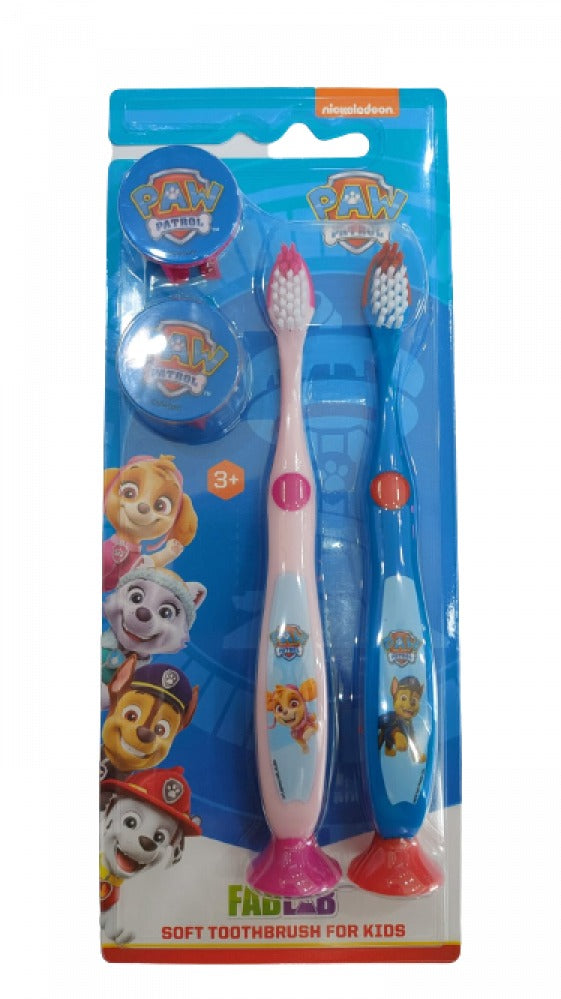 PAW SOFT TOOTHBRUSH FOR KIDS 2 PCS