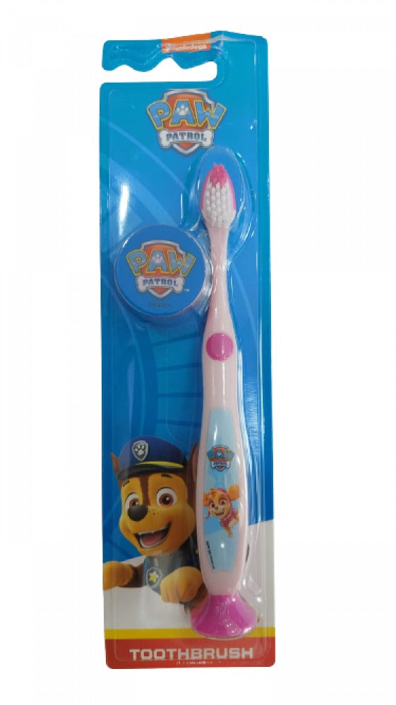 PAW SOFT TOOTHBRUSH FOR KIDS WITH COVER 1 PCS