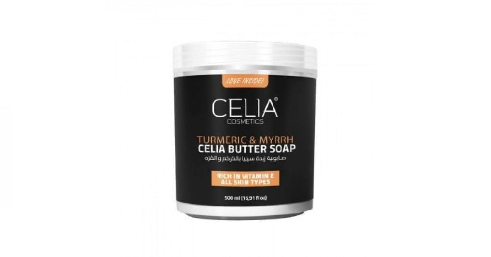 CELIA ECELIA BUTTER SOAP TURMERIC & MYRRH 500 ML