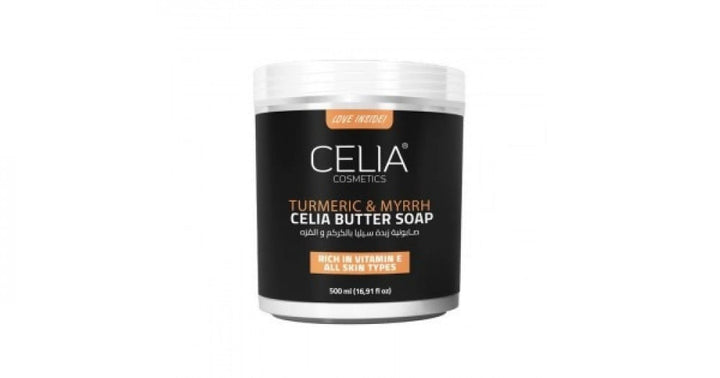 CELIA ECELIA BUTTER SOAP TURMERIC & MYRRH 500 ML