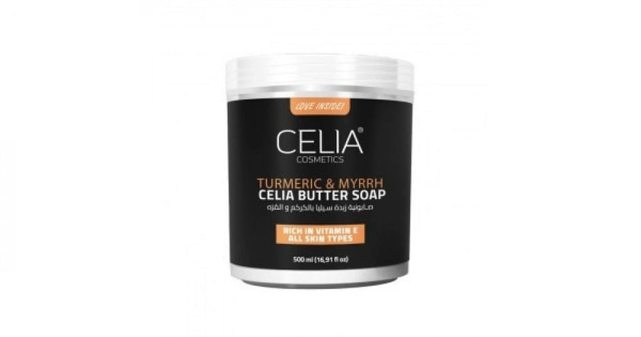 CELIA ECELIA BUTTER SOAP TURMERIC & MYRRH 500 ML