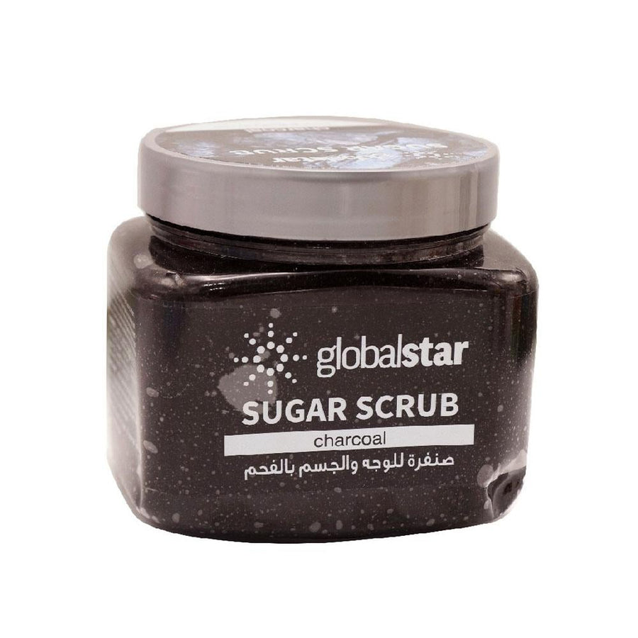 Global StarSugar Scrub Charcoal 600 g