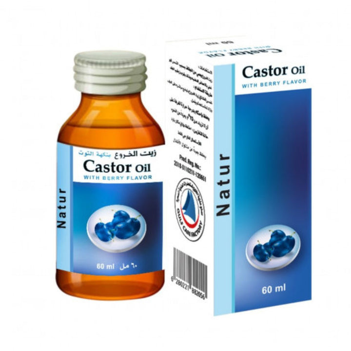 Natur Castor With Berry Flaver Oil 60Ml