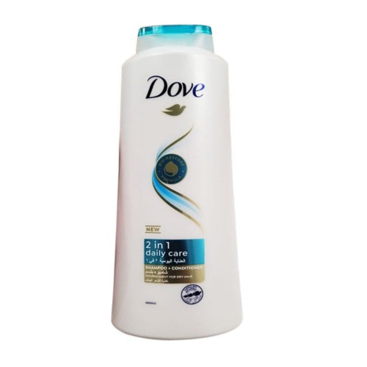 Dove 2In1 Daily Care Shampoo & Conditioner 600Ml