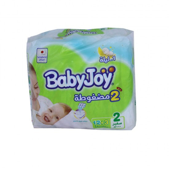 Baby Joy Diapers No 2 Small 12 + 3