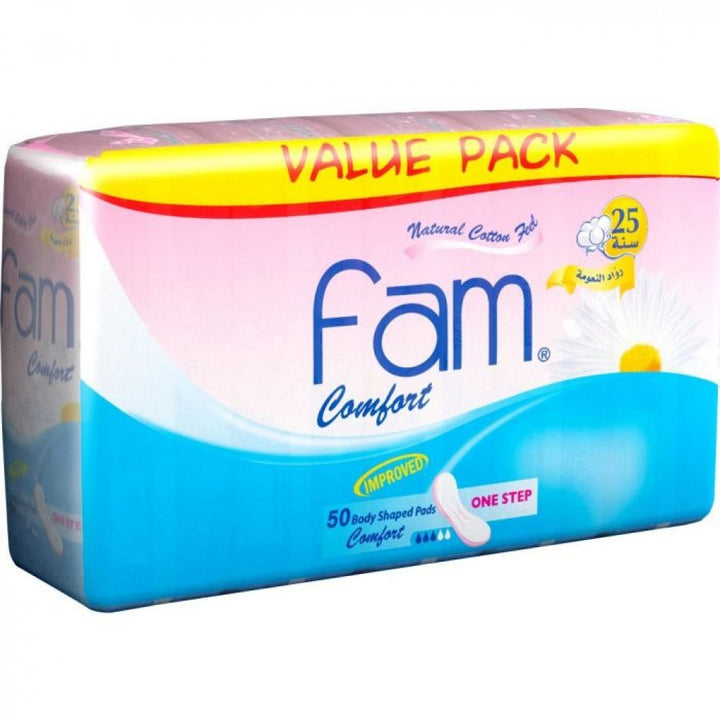 Fam Feminine Pads Comfort One Step
