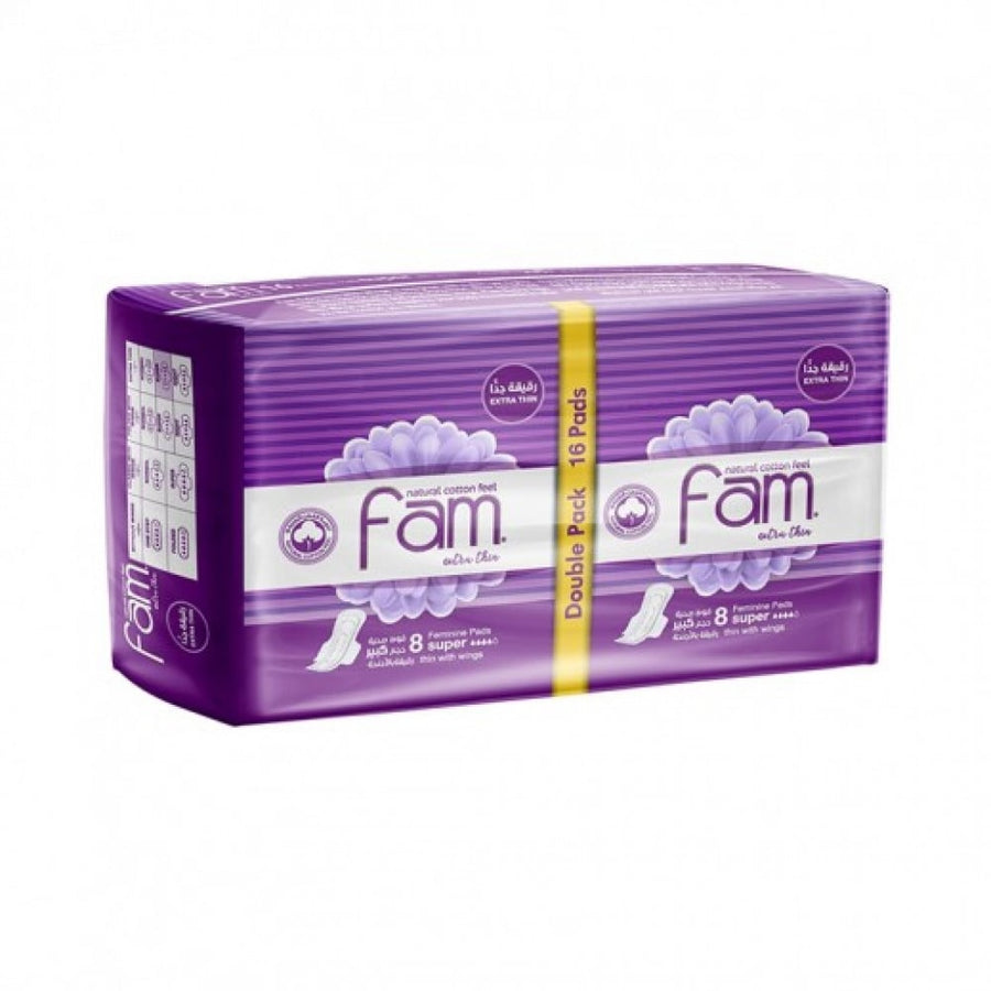 Fam Feminine Pads Maxi Thin 9X16