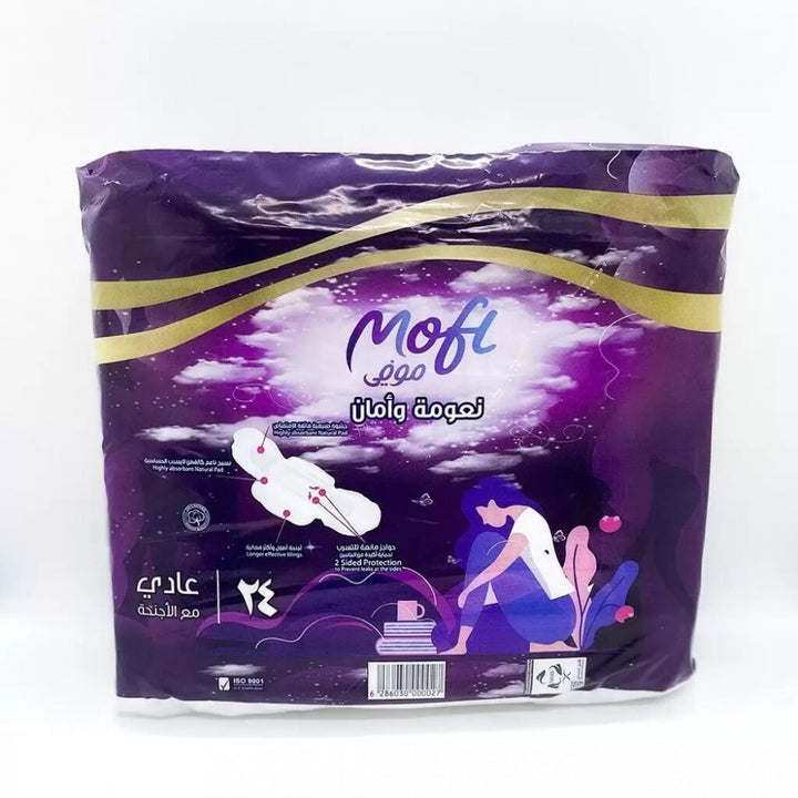 Mofi Soft&Secure 24 Maxi With Wing Feminine Pads