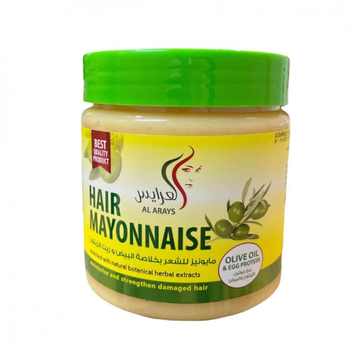 Al Arays Mayonnaise Hair 500 Ml Olive Oil &Egg Protein