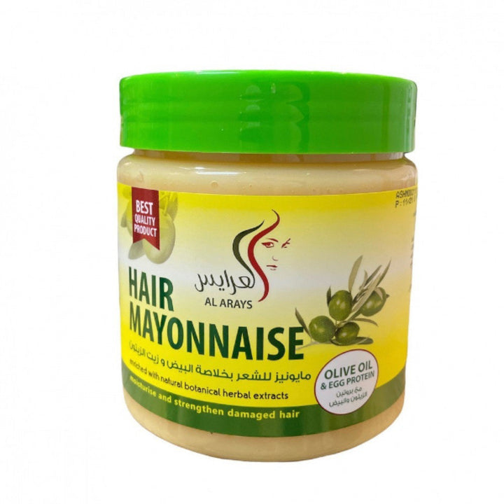 Al Arays Mayonnaise Hair 500 Ml Olive Oil &Egg Protein