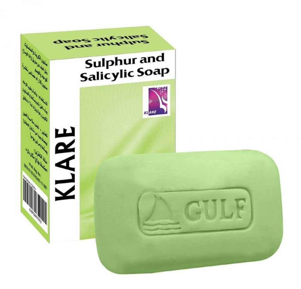 Klare Sulphur And Salicylic Green Soap 100 Gm