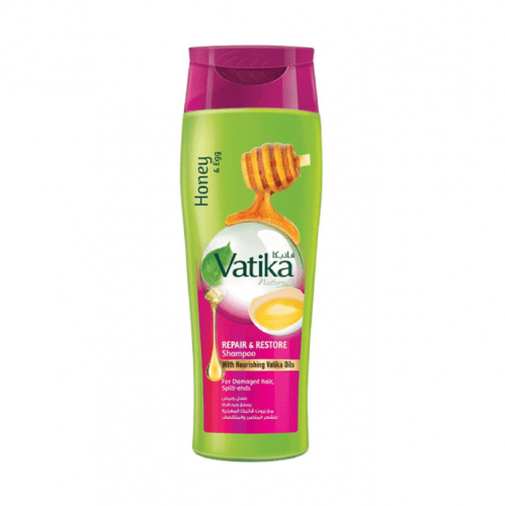 Vatika Honey & Eggm Repair & Redtore Shampoo 400Ml