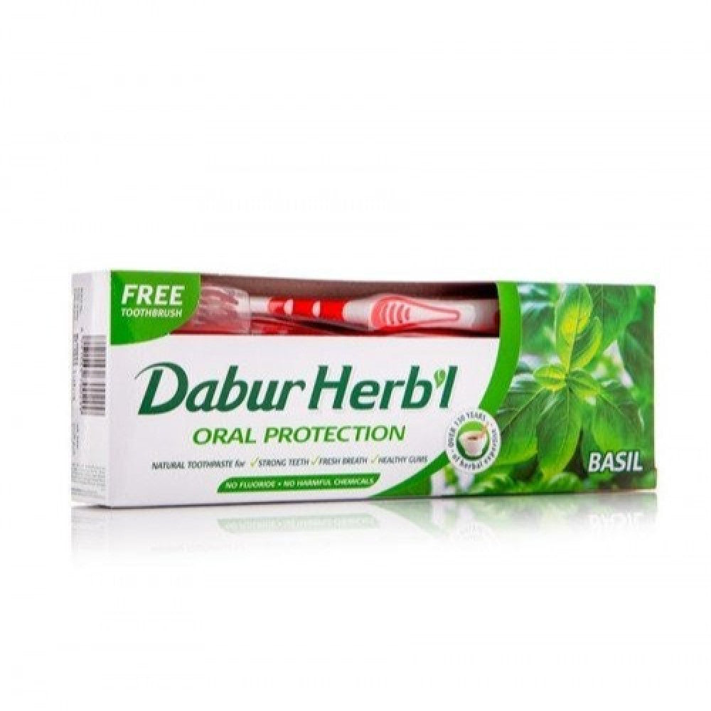 DABUR HERBL BASIL TOOTH PASTE 150 GM
