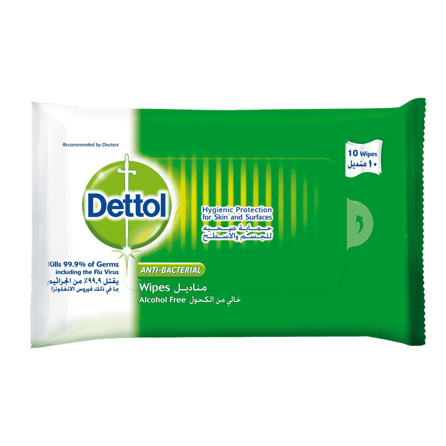 Dettol Original Wipes 10 Pcs
