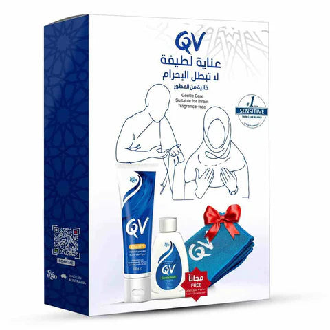 Qv Box Cream 100 G + Gentle Wash +Bag