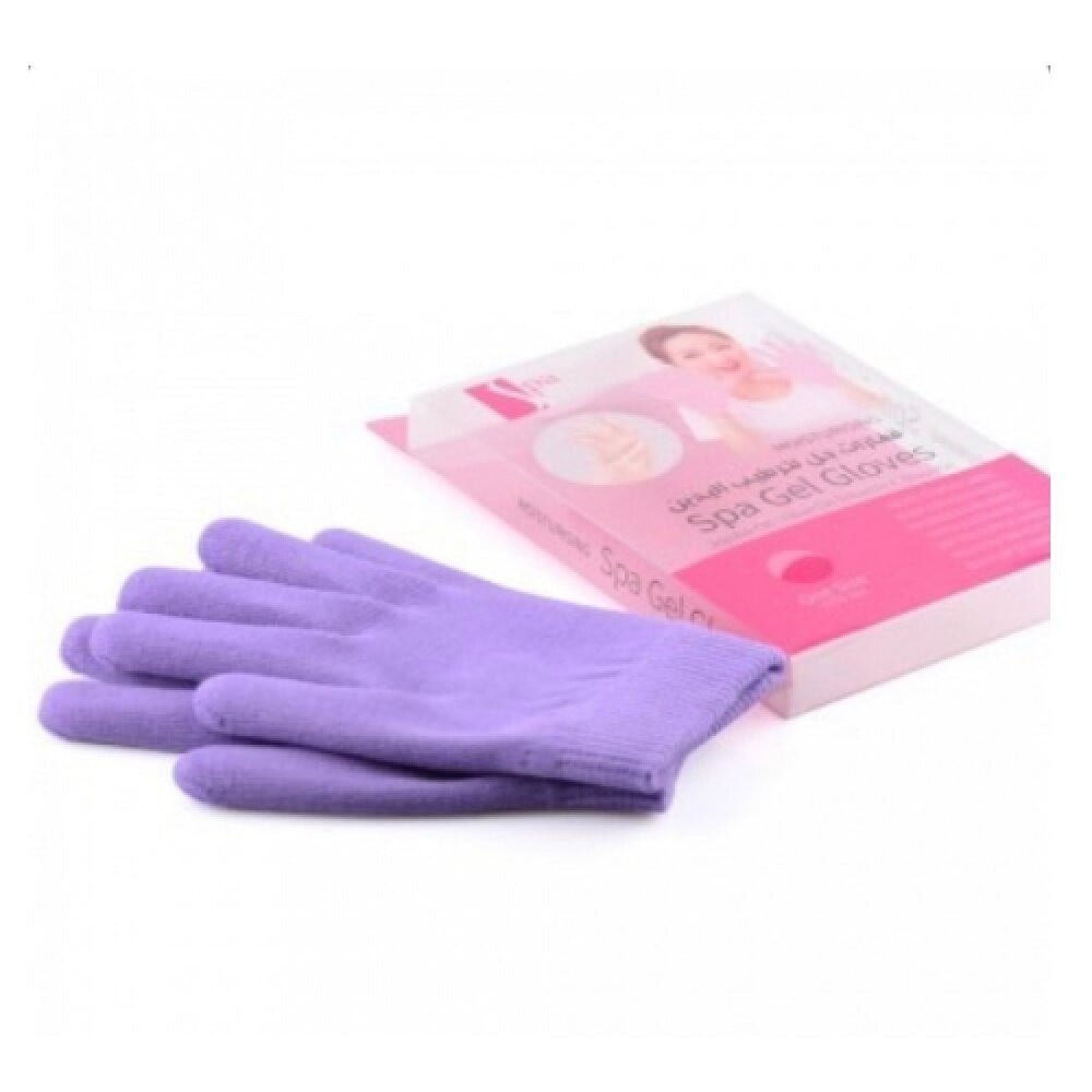 SPA GEL GLOVES PURPLE 1 PAIR