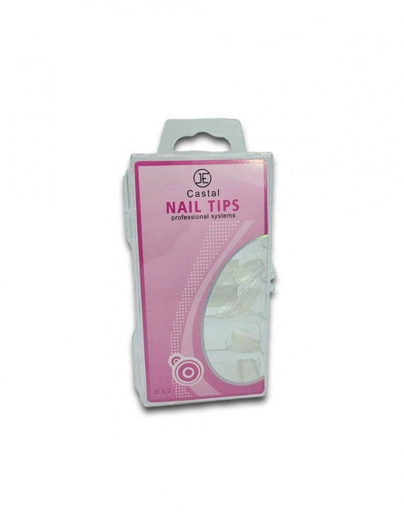 G CASTAL CLEAR NAILS 100 PIECES