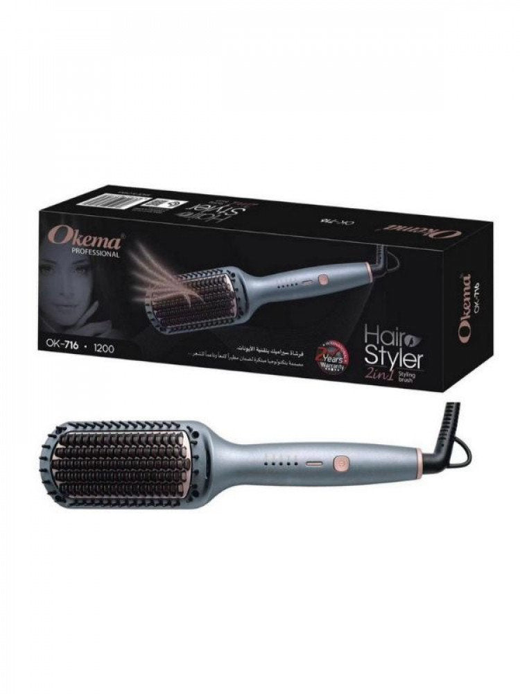 Okema - Ok-716 Hair Styler 2Ã—1