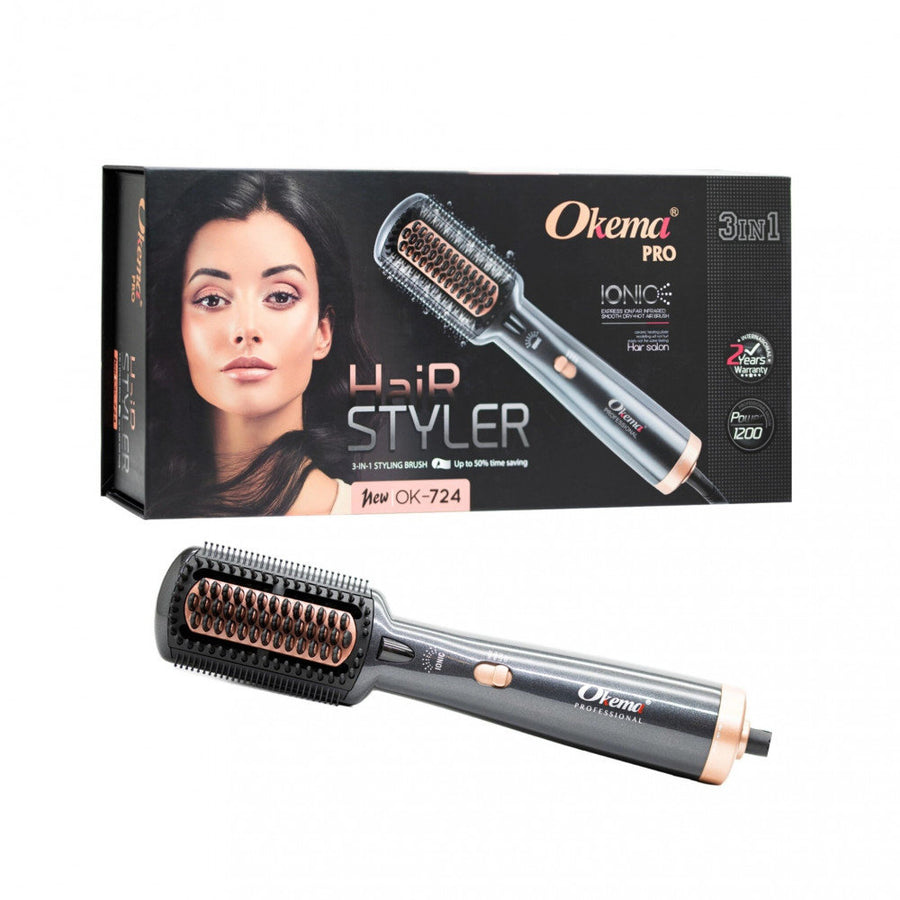 Okema 3Ã—1-Ok-724 Hair Styler