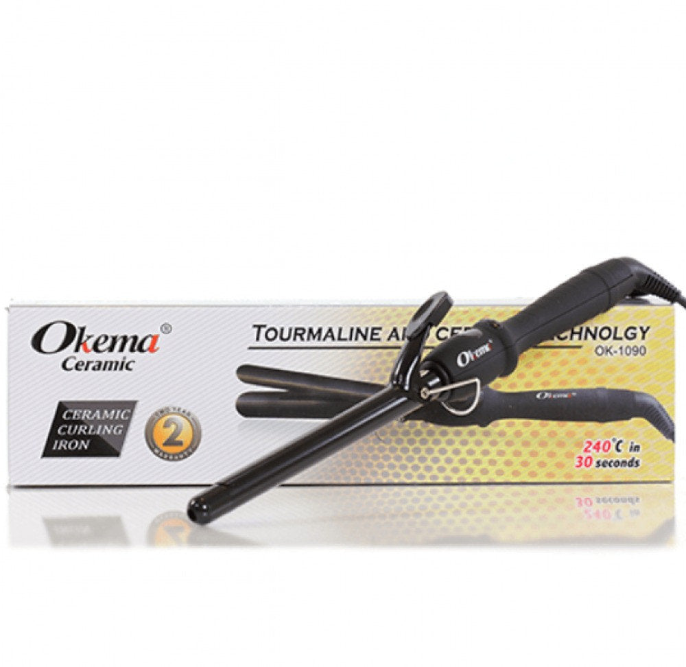 OKEMA HAIR CURLING IRON 25MM OK-1095
