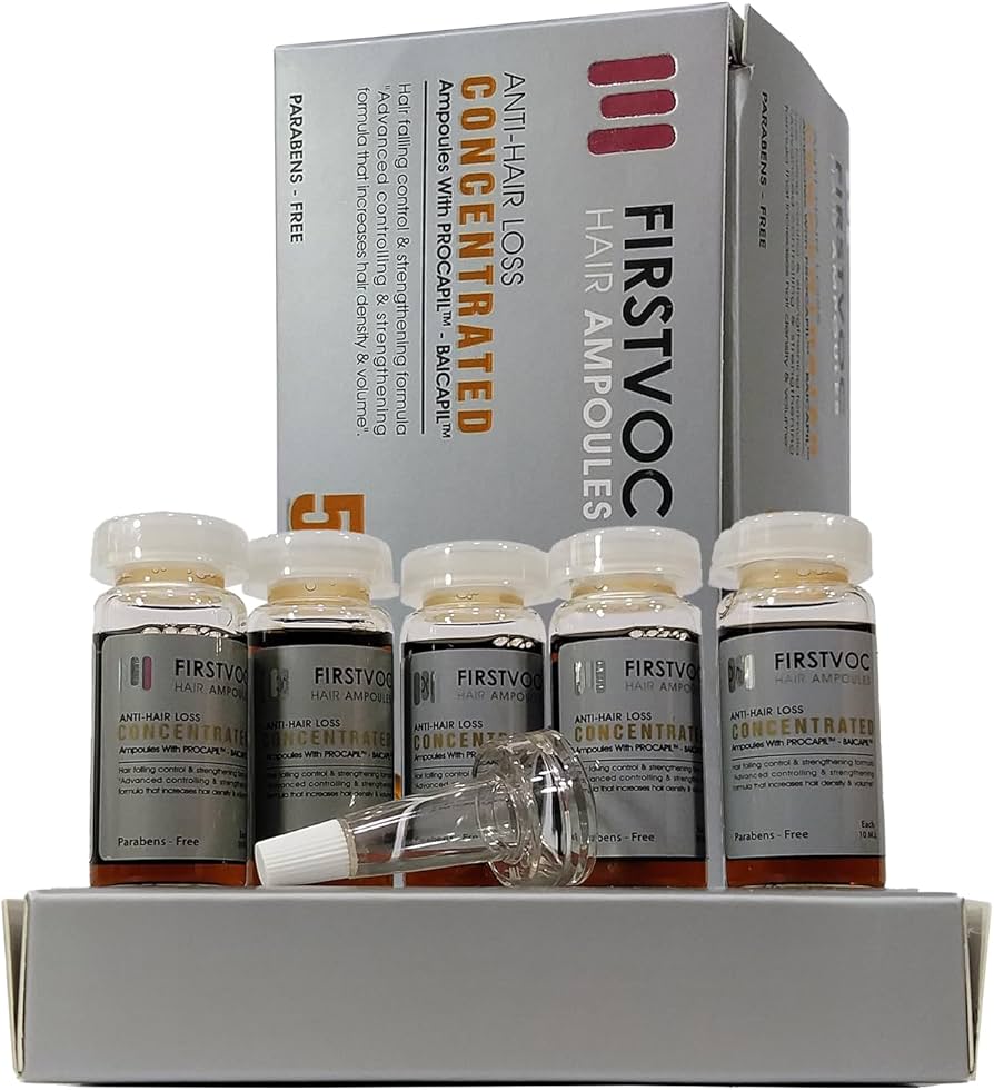 أمبولات فيرست فوك لعلاج تساقط الشعر 5 أمبولات*10 مل