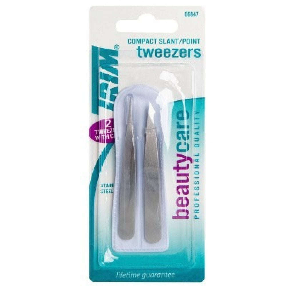 TRIM COMPACT SLT/PT TWEEZERS 5-30BB(13834)
