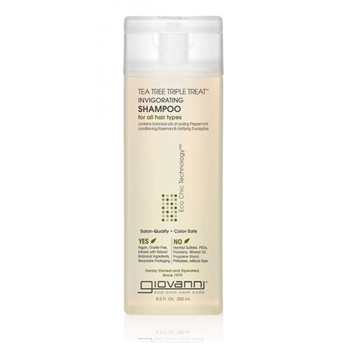 Giovanni Tea Tree Triple Treat Invigorating A Shampoo 250Ml