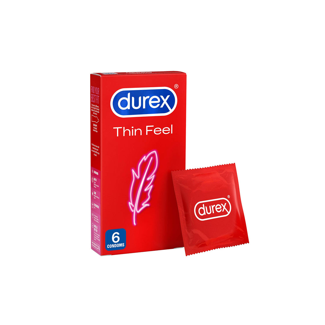 DUREX CONDOM THIN FEEL 6 PCS