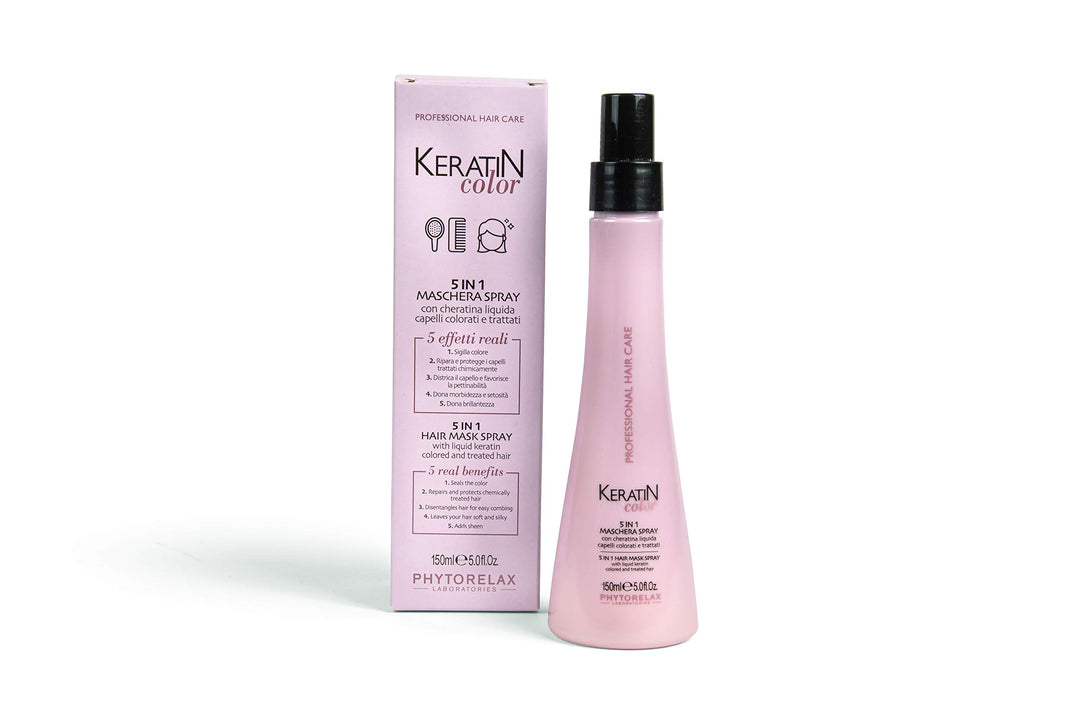 PHYTORELAX KERATIN COLOR 5 IN 1 SPRAY MASK HEIR 150 ML