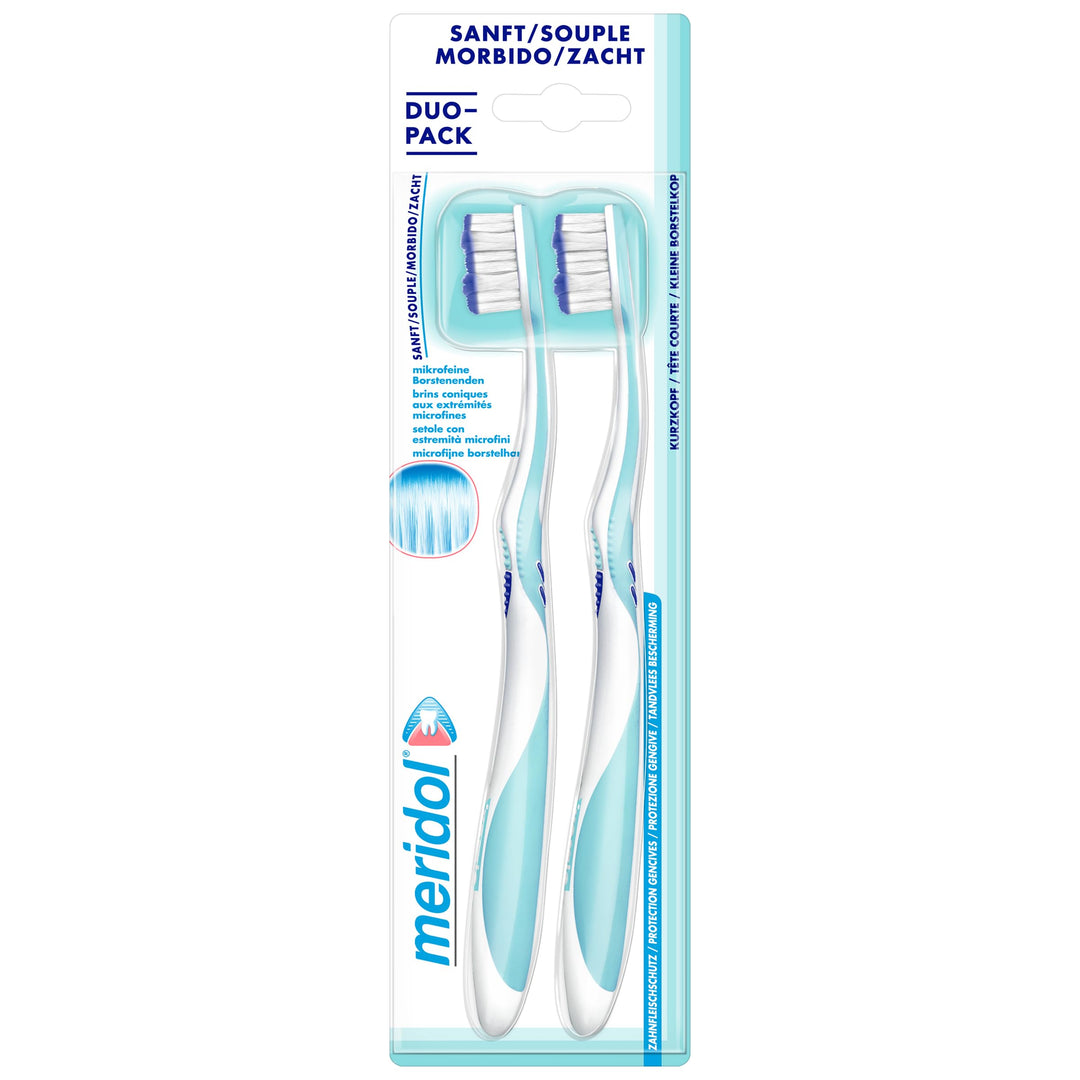 MERIDOL TOOTH BRUSH GUM PROTECTION SOFT - 2 PCS