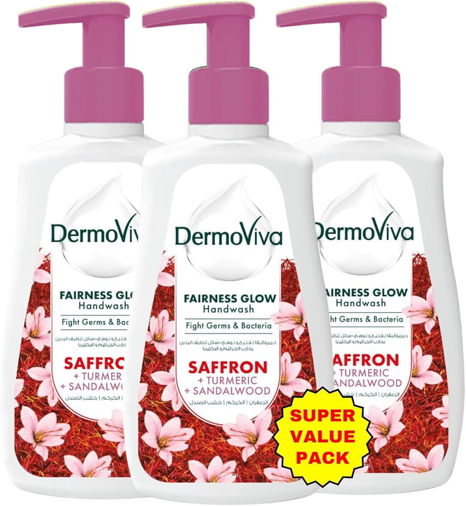 غسول اليدين لتفتيح البشرة وإشراقها، 3 قطع، 200 مل*3