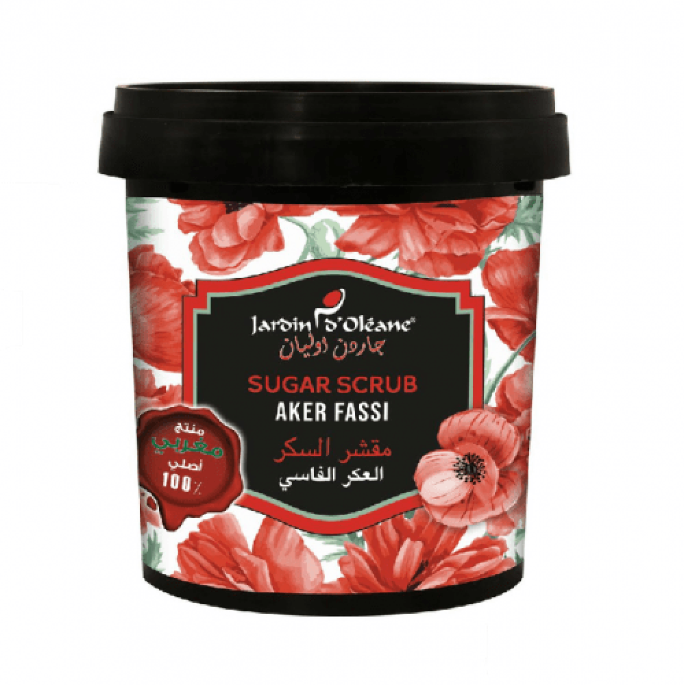 Jardin D'Oleane Sugar Scrub Aker Fassi 600G