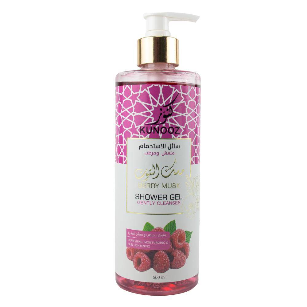 KUNOOZE Shower Gel 500ml -  Berry Musk
